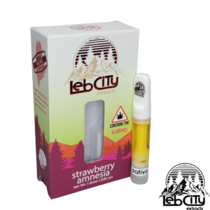 *Leb City Vape Cart -Strawberry Amnesia