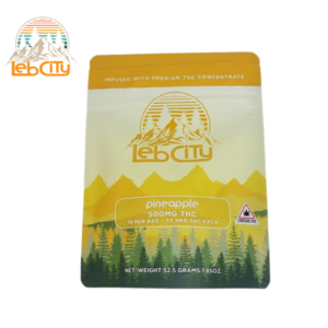 *Pineapple 500 Mg THC Gummy