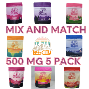 *Mix and Match 500 MG (5 Pack)